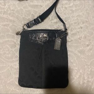 Coach black crossbody